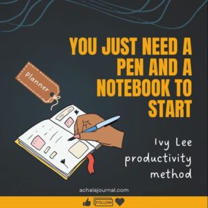 achala-journal-ivy-lee-method-produtivity3